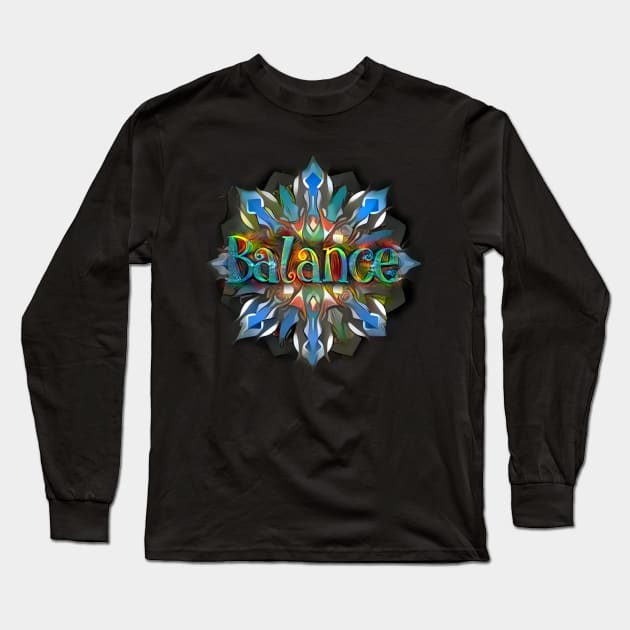 Share Balance Long Sleeve T-Shirt by jlevien